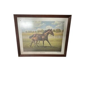 Joseph Petro Signed Numbered Limited Edition Print "Trying His Legs" 17.5”x21.5